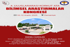4. Uluslararası Korkut Ata Bilimsel Araştırmalar Kongresi
