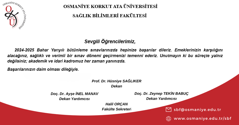 Bütünleme Sınavı